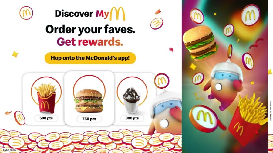 Consigue Recompensas Sabrosas Cada Vez que Pides en McDonald’s