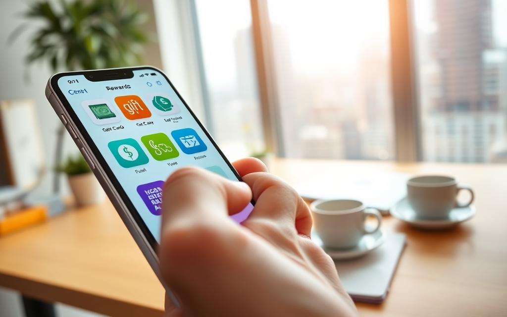 recompensas financeiras nos apps