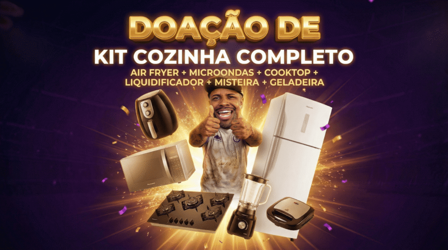 Doação do KIT Cozinha