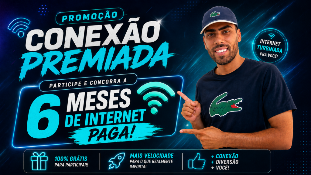 06 meses de internet