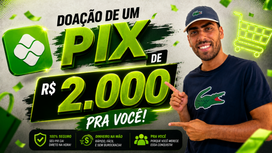 Doação de 2 Mil No Pix