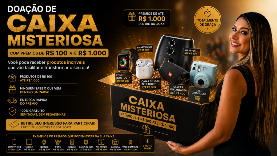 Doação de Caixa Misteriosa