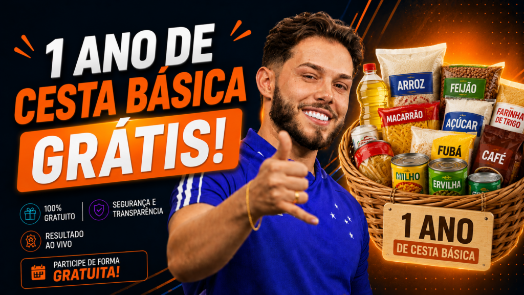 1 Ano de Cesta Básica