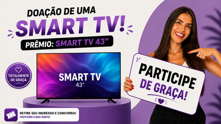 Como Participar da Doação da TV Smart