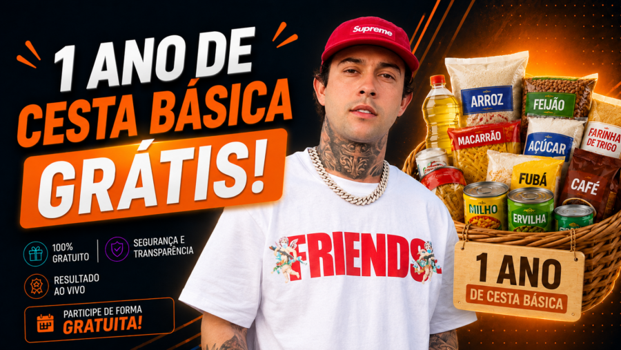 Doação de 1 ano de cesta básica