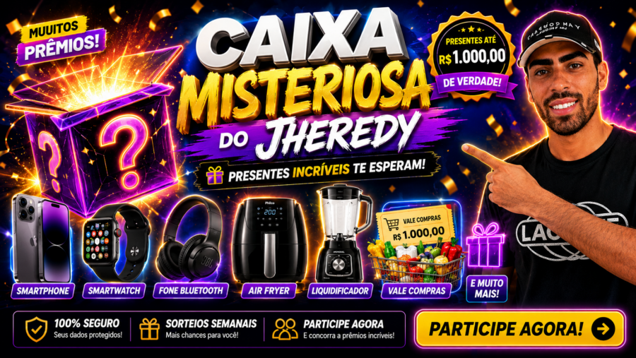 Como Participar da Doação da Caixa Misteriosa