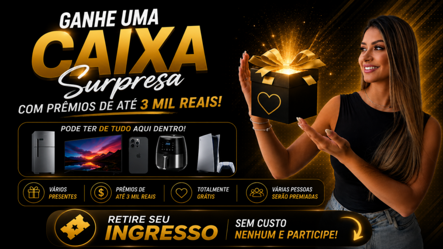 Como Participar da Doação da Caixa Misteriosa