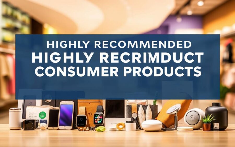 top escolhas de produtos mais recomendados pelos consumidores