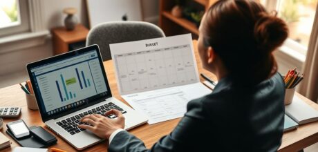 como montar um orçamento pessoal eficiente para controlar gastos mensais