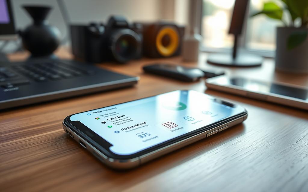 configurações de otimização de desempenho para celular