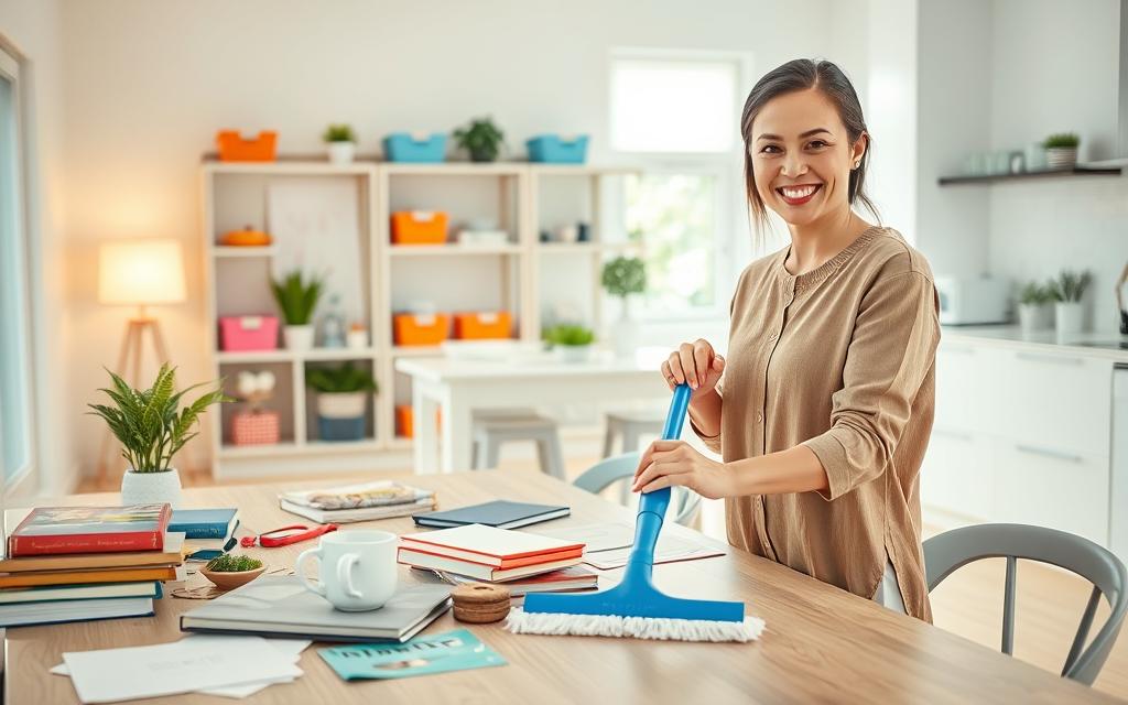 Soluções rápidas para organização e limpeza doméstica Soluções rápidas para organização e limpeza doméstica